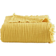 BOHORIA Tagesdecke Pure Tuscan Sun - Baumwoll Überwurf - Atmungsaktive Tagesdecke - Waschbar - Einzigartiges Design - 200x250cm