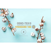 BOHORIA Tagesdecke Pure Orange, 100% Baumwolle, Größe 200x250cm, Pflegeleicht, Atmungsaktiv, Einzigartiges Design, Oeko-Tex zertifiziert